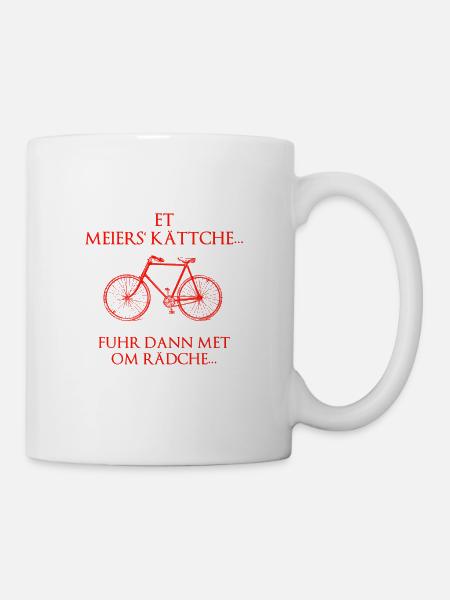 ET MEIERS KÄTTCHE - Tasse - Weiß
