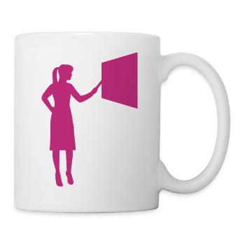 Lehrerin - Tasse - Weiß - Rechts