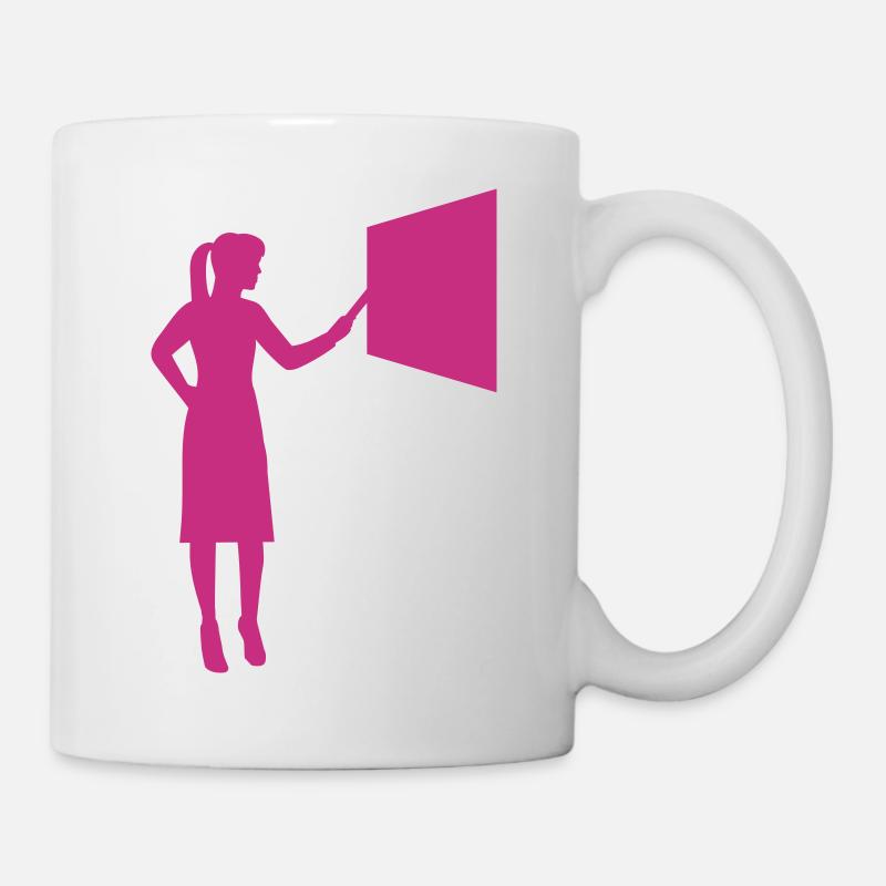 Lehrerin - Tasse - Weiß
