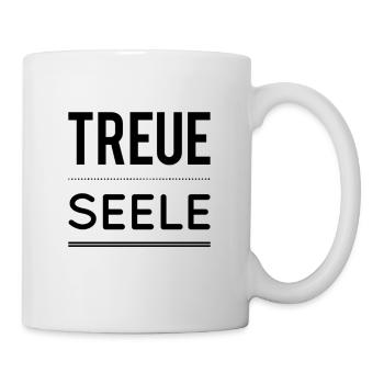 Treue Seele - Tasse - Weiß - Rechts
