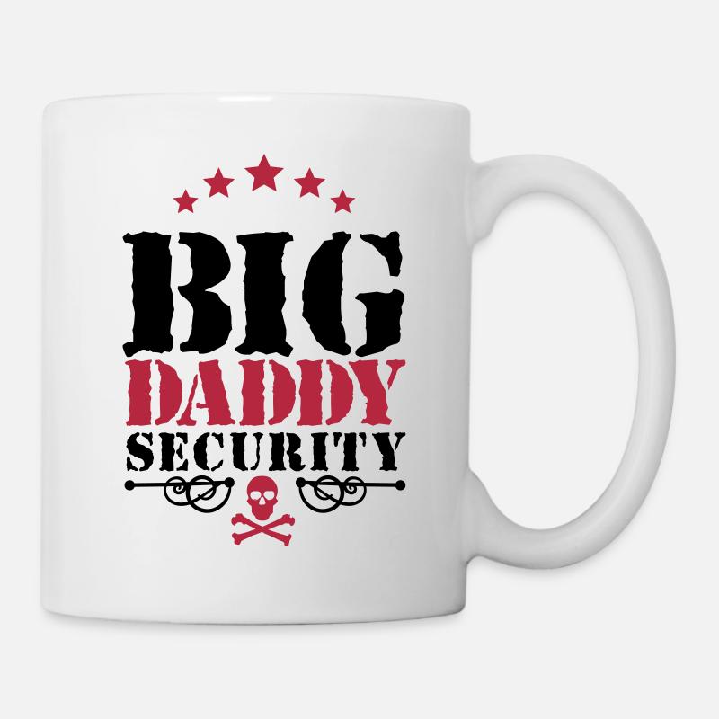 Big Daddy Security - Tasse - Weiß