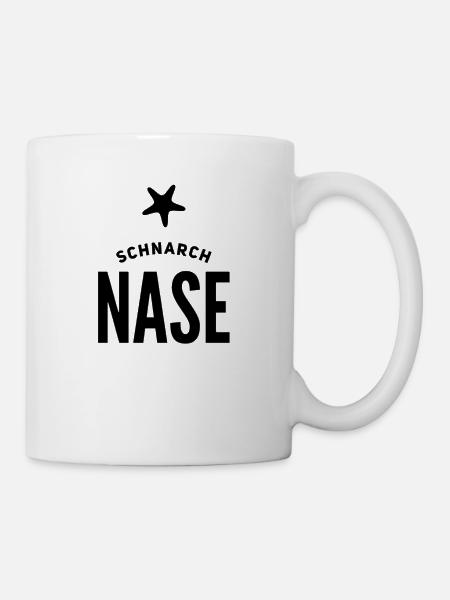 Schnarchnase - Tasse - Weiß