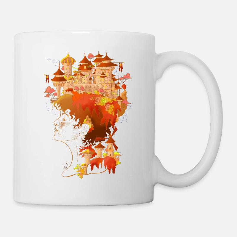 Portrait Imaginaire - Mug blanc - blanc
