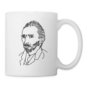Van Gogh Portrait - Mug - white - Right