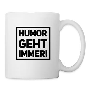 Humor und lachen - Tasse - Weiß - Rechts