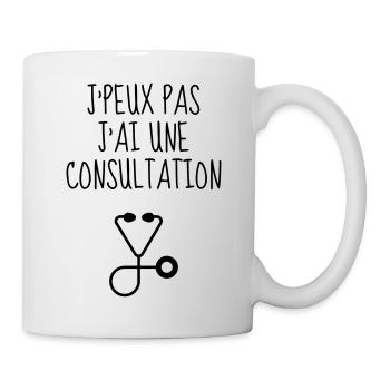Doctor Arzt Médecin Docteur Medecine Life - Mug - white - Right