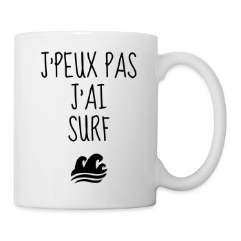 Surf / Surfing / Surfer / Surfen / Beach - Mug - white - Right