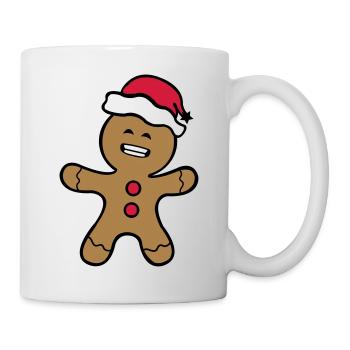 lebkuchenmann_02 - Tasse - Weiß - Rechts