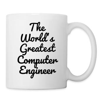 Computer Engineer Informatiker Informaticien - Mug - white - Right