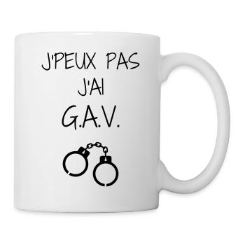 Police Officer Policeman Cop Policier Polizei - Mug - white - Right