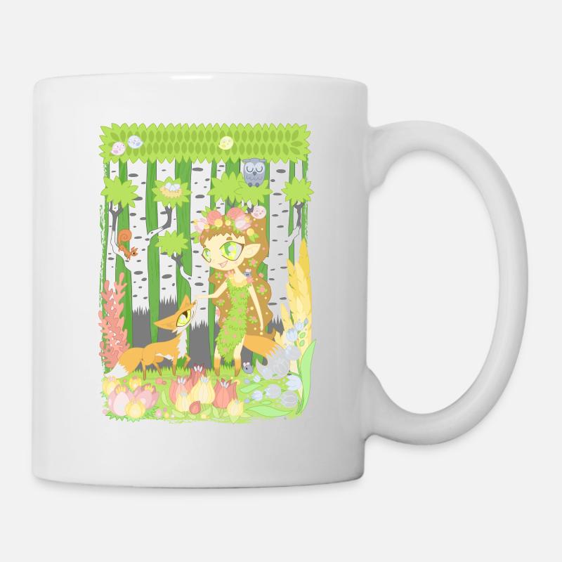 Der Forstrat und der Fuchs - Tasse - Weiß