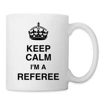 Arbitre / Arbitrage / Sport / Sifflet - Mug blanc - blanc - Droite