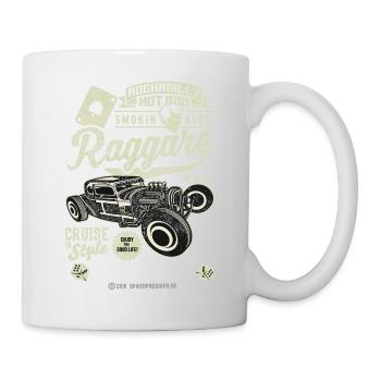 Raggare T-Shirt Rockabilly Design pour les fans - Mug blanc - blanc - Droite