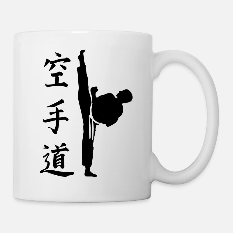 karaté - Mug blanc - blanc