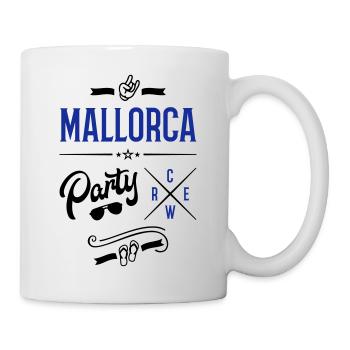 mallorca party crew - Tasse - Weiß - Rechts