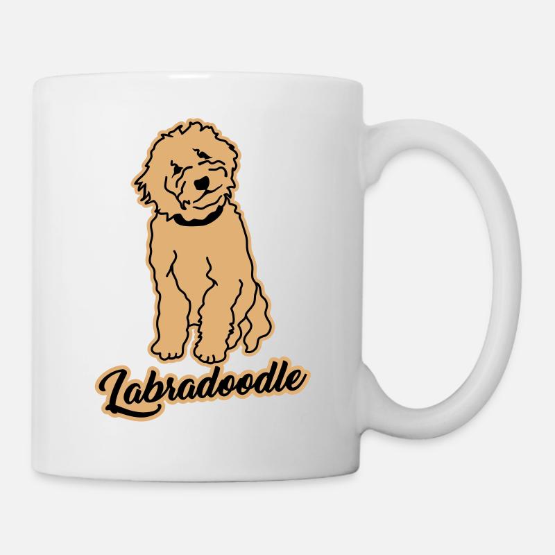 Labradoodle - Tasse - Weiß