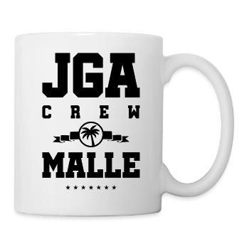 jga malle crew - Tasse - Weiß - Rechts