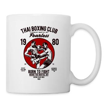 Thai Boxing Club - Tasse - Weiß - Rechts