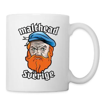 Malthead Sverige - Mug blanc - blanc - Droite