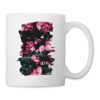 fleur - Mug blanc - blanc - Droite