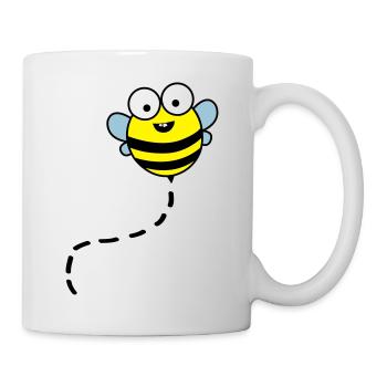 lustige_biene_02 - Mug - white - Right