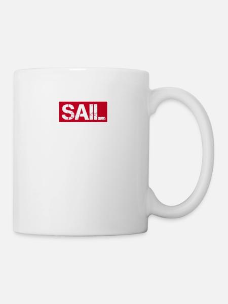 Sail sailing - Mug - white