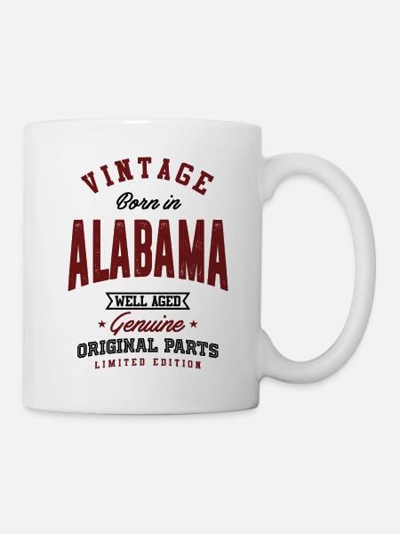 Alabama - Tasse - Weiß