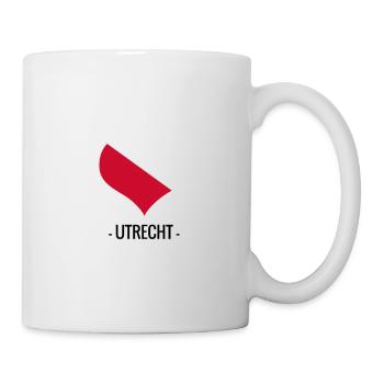 Ich liebe das Utrecht-Logo - Tasse - Weiß - Rechts