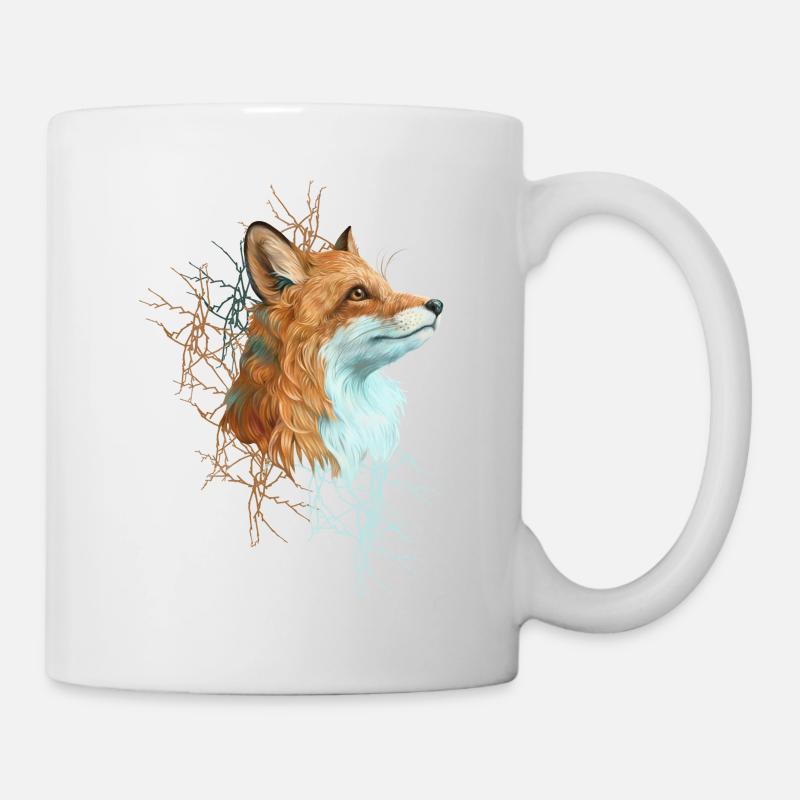 Happy the Fox - Mug - white