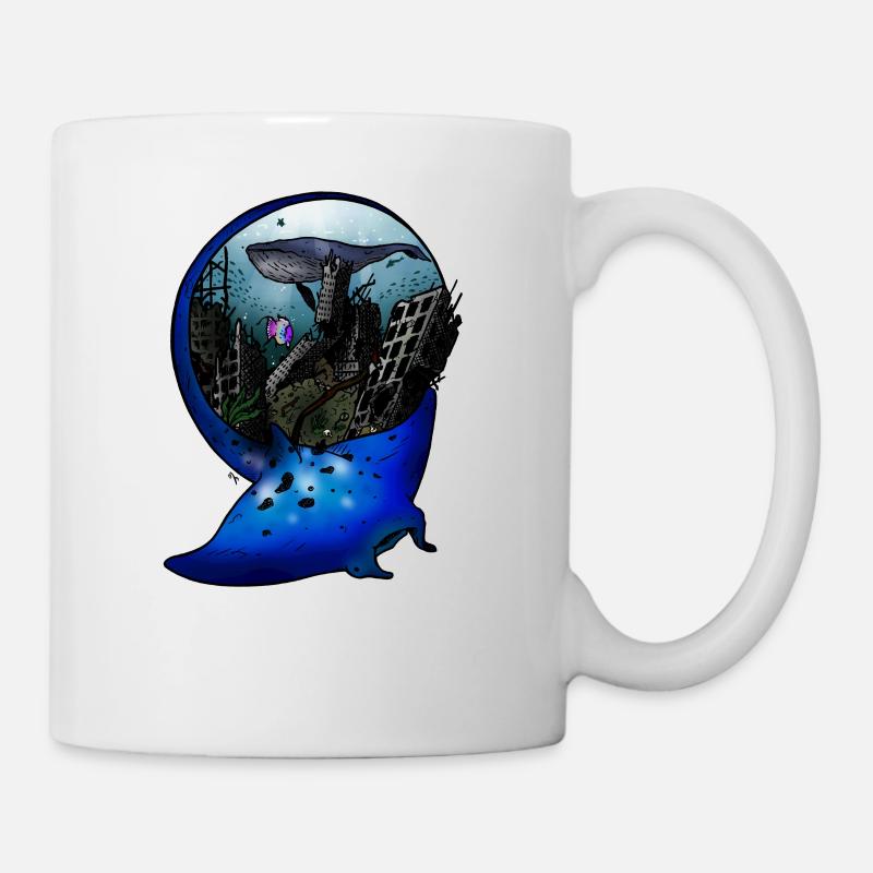 unter dem meer 2 - Tasse - Weiß