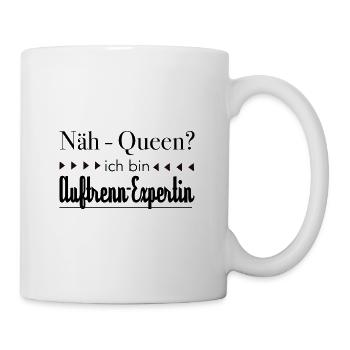 Nähen lustige Spruch - Tasse - Weiß - Rechts