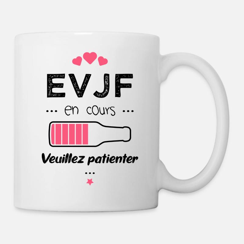 EVJF in Bearbeitung - Tasse - Weiß