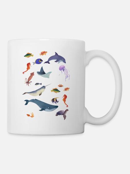 Algue HAARZO - Mug blanc - blanc