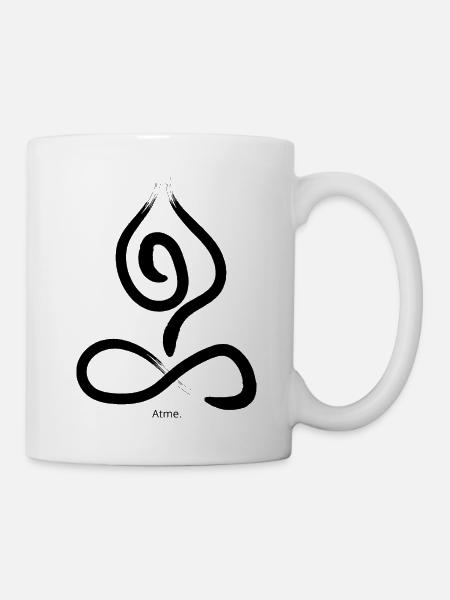 BREATHE YOGA - Mug - white