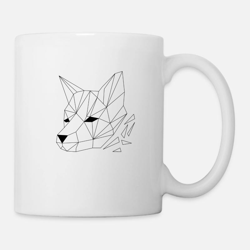 Fuchs - Tasse - Weiß