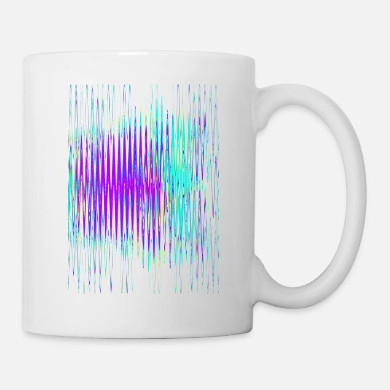 Inverser les ondes sonores - Mug blanc - blanc