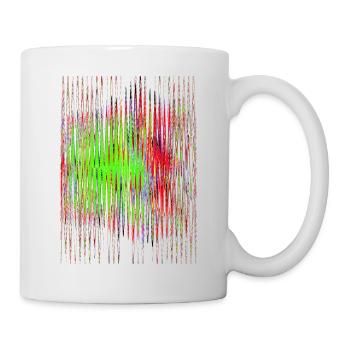 Sound waves - Mug - white - Right