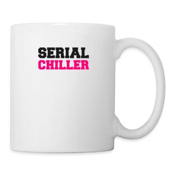 Chiller funny saying pun humor fun - Mug - white - Right