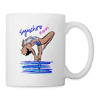 Synchro Mama - Tasse - Weiß - Rechts