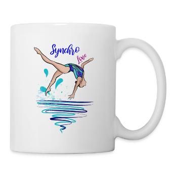 Synchro Love - Tasse - Weiß - Rechts
