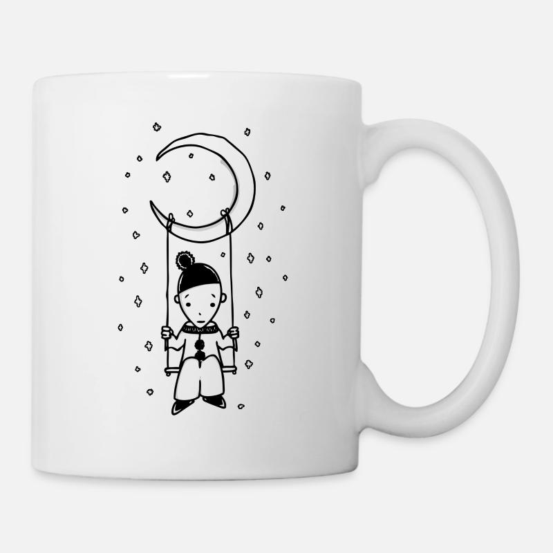 Schaukel - Tasse - Weiß
