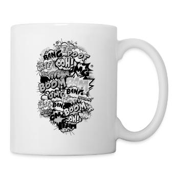 Style comique - Mug blanc - blanc - Droite
