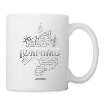 Whisky Torfkind Islay Leuchtturm - Tasse - Weiß - Rechts