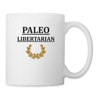Libertär Paleolibertär Freiheit USA Liberty - Tasse - Weiß - Rechts