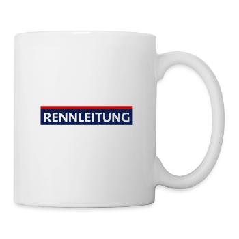 Rennleitung - Tasse - Weiß - Rechts