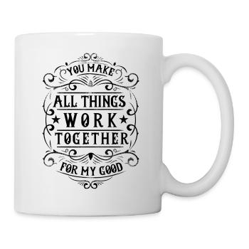 Everything works together for my good - Mug - white - Right