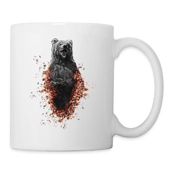 ours - Mug blanc - blanc - Droite