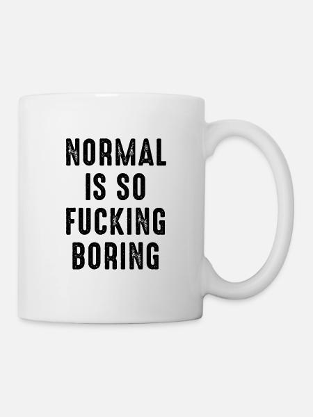 Normal - Tasse - Weiß