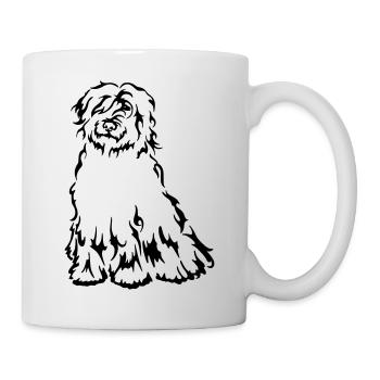 Bergamask Shepherd Dog - Mug - white - Right
