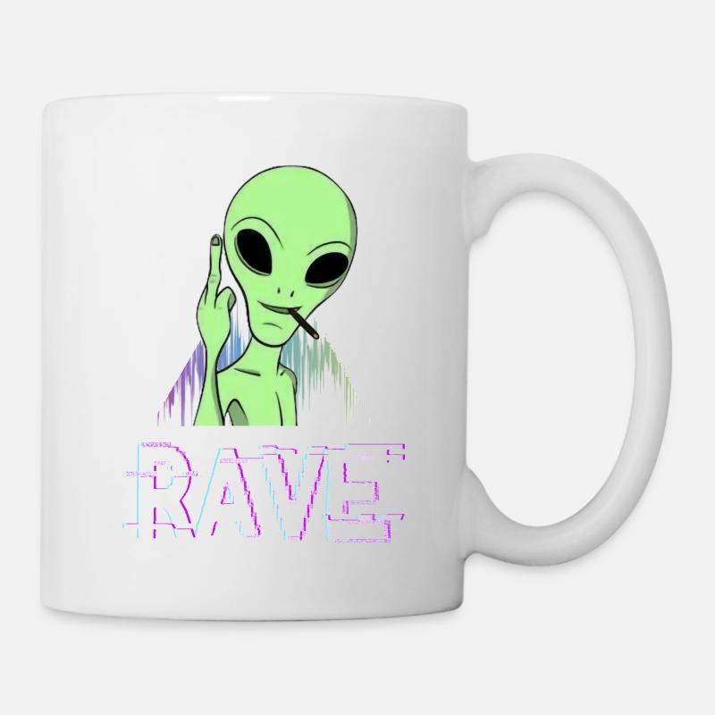 Rave - Tasse - Weiß